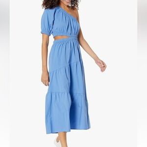 Steve Madden Leena Maxi Dress in Ultramarine Blue Size XL